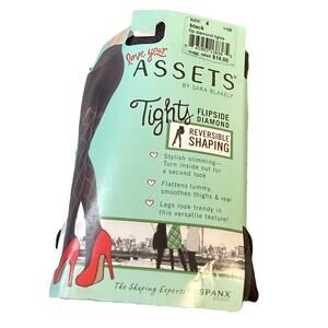Assets by Sara Blakely Flipside Diamond Tight 1105 Size 4